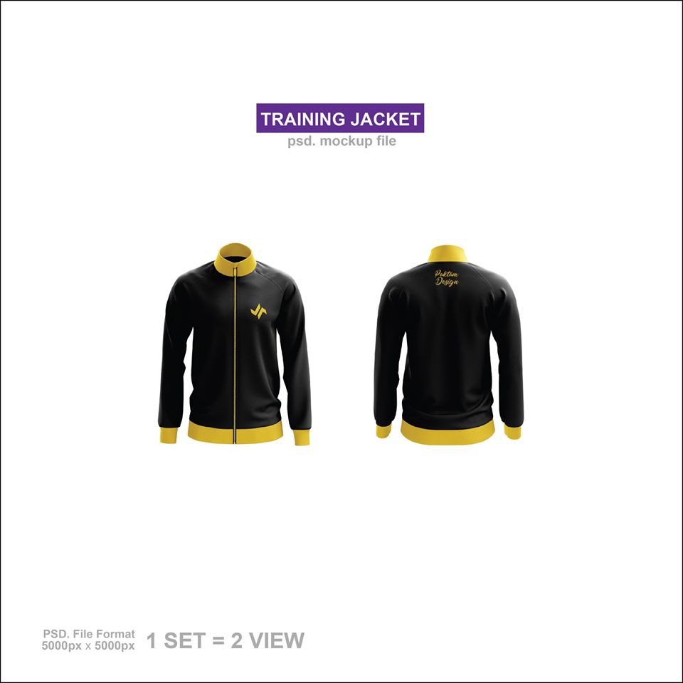 Download 4515+ Mockup Jaket Parasut Psd Yellow Images Object Mockups