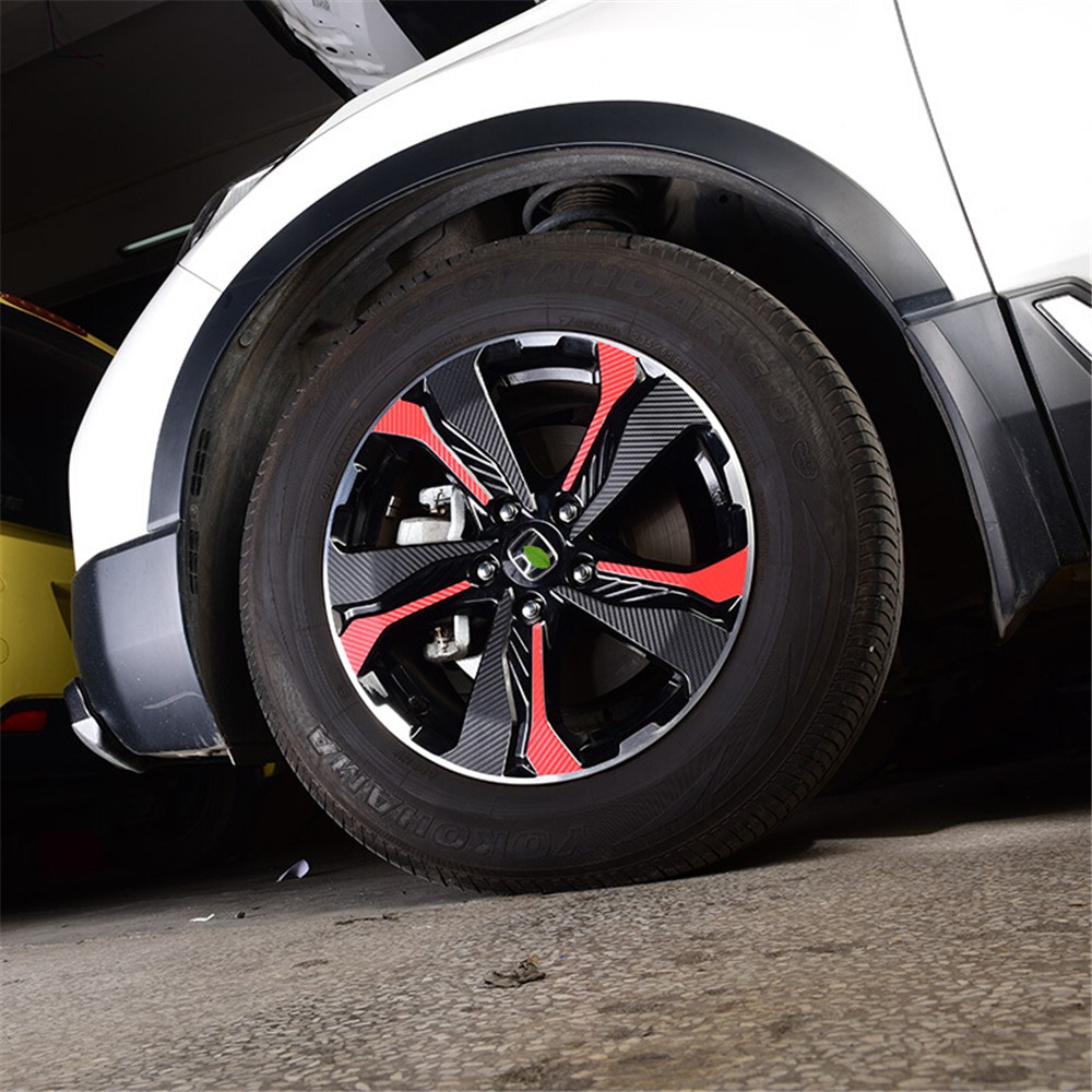 Wheel Sticker Decal Hub Emblem Sticker Fit For Honda Crv 2017 2018