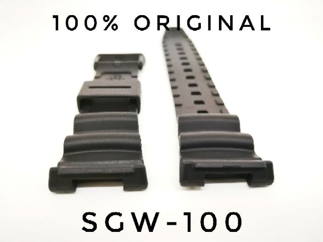 tali jam casio sgw 100