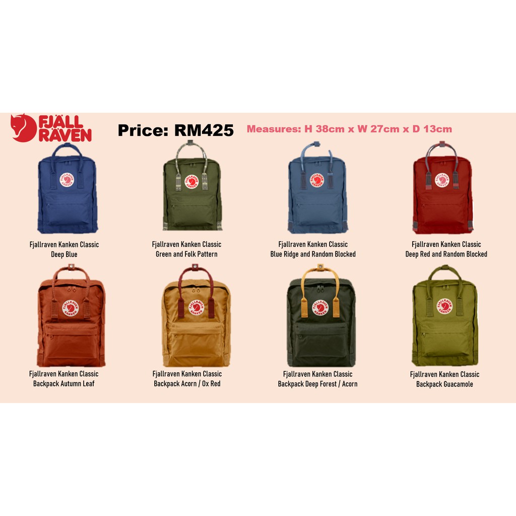 fjallraven kanken malaysia store