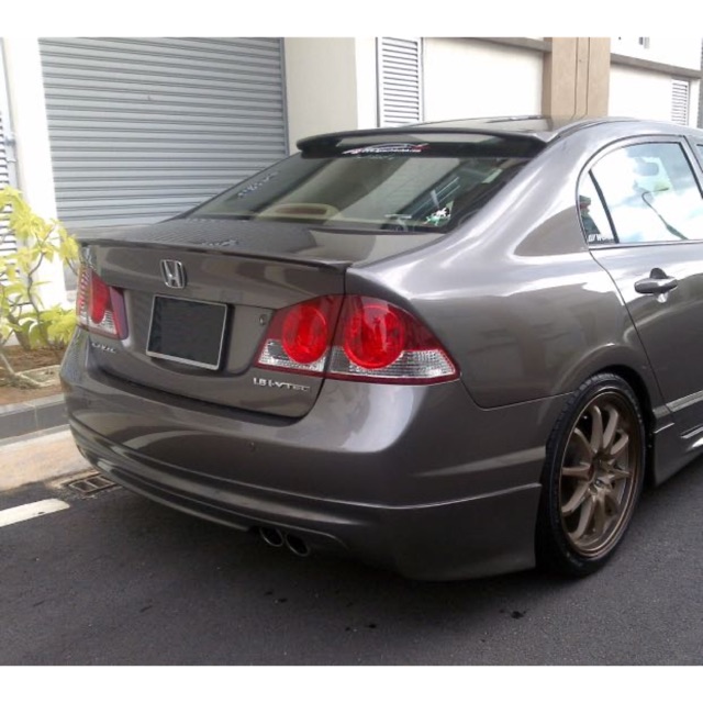 DUCKTAIL SPOILER HONDA CIVIC FD METERIAL PU READY STOCK MALAYSIA