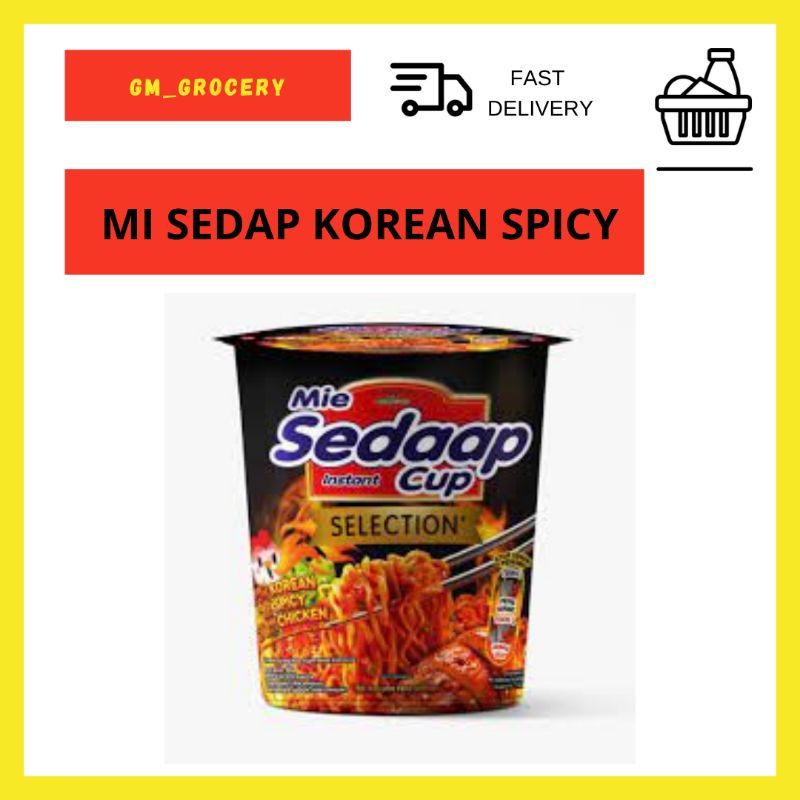 Mi Sedaap Korean Spicy Cup 81g Shopee Malaysia