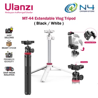 Ulanzi MT-44 Extend Tripod For DLSR Camera Phone Vlog Tripods With Cold Shoe Phone Mount Holder for Microphone LED Light