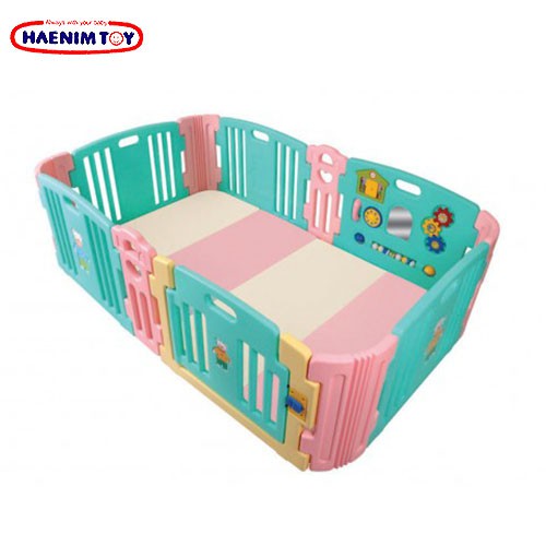 Haenim Toy Korea Premium Baby Play Yard Mint Play Mat