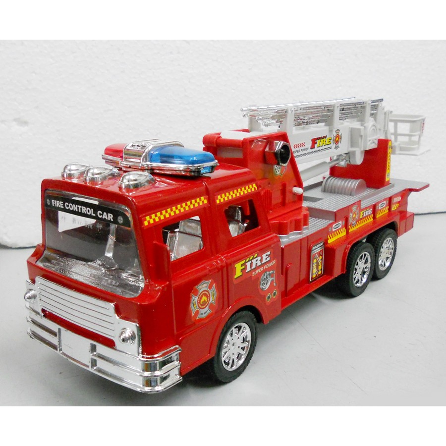 fire engine toy opens up