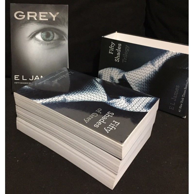 English Original Fifty Shades Of Gray Fifty Shades Darker Fifty Shades Freed By El James Shopee Malaysia