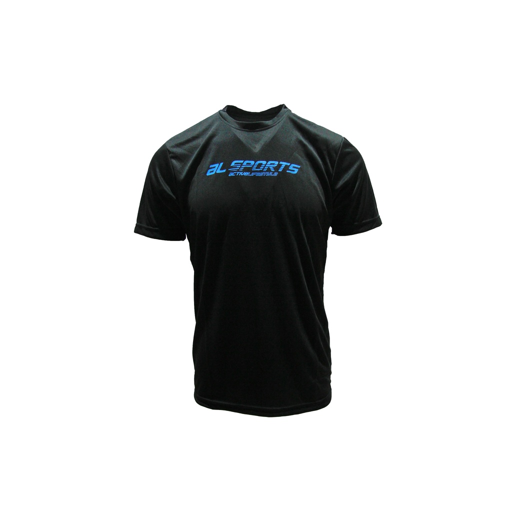 AL MEN SPORTS JERSEY BLACK Shopee Malaysia