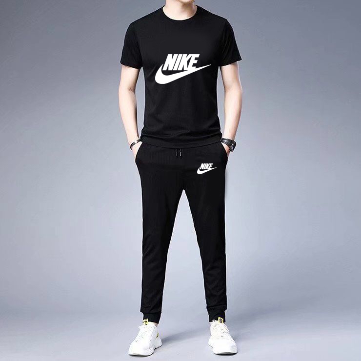 nike sweatpants and shirt