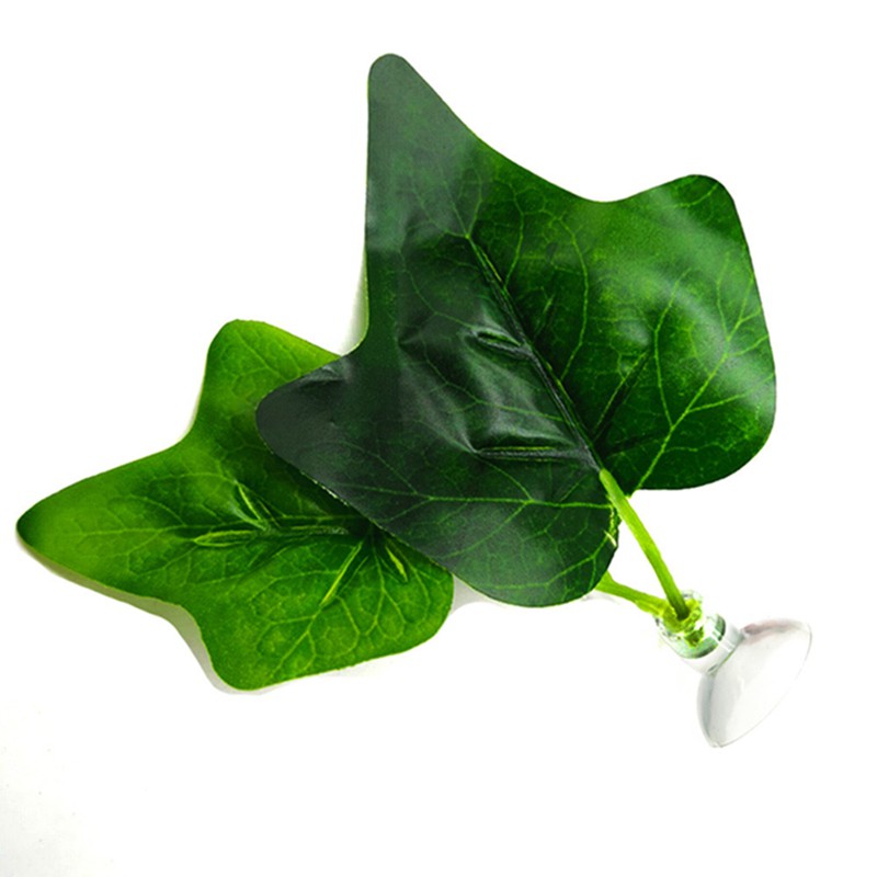 Artificial Plant Leaf Betta Hammock Fish Rest Bed Tropical Saltwater