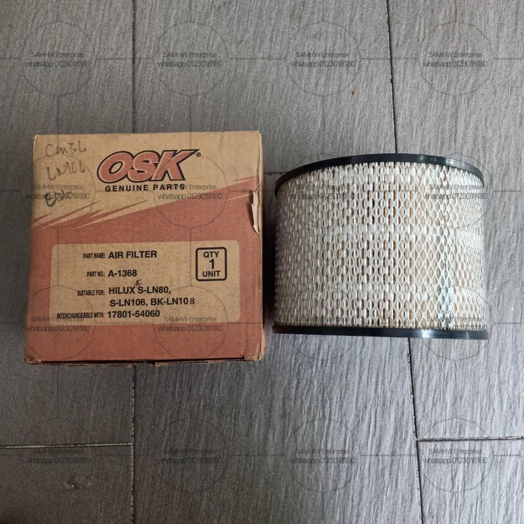 Air Filter Osaka Toyota Hilux Ln106 Shopee Malaysia