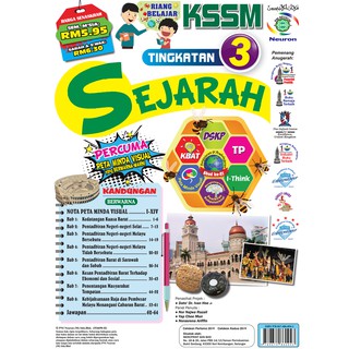 Riang Belajar KSSM Sejarah Tingkatan 3 (Buku Latihan 