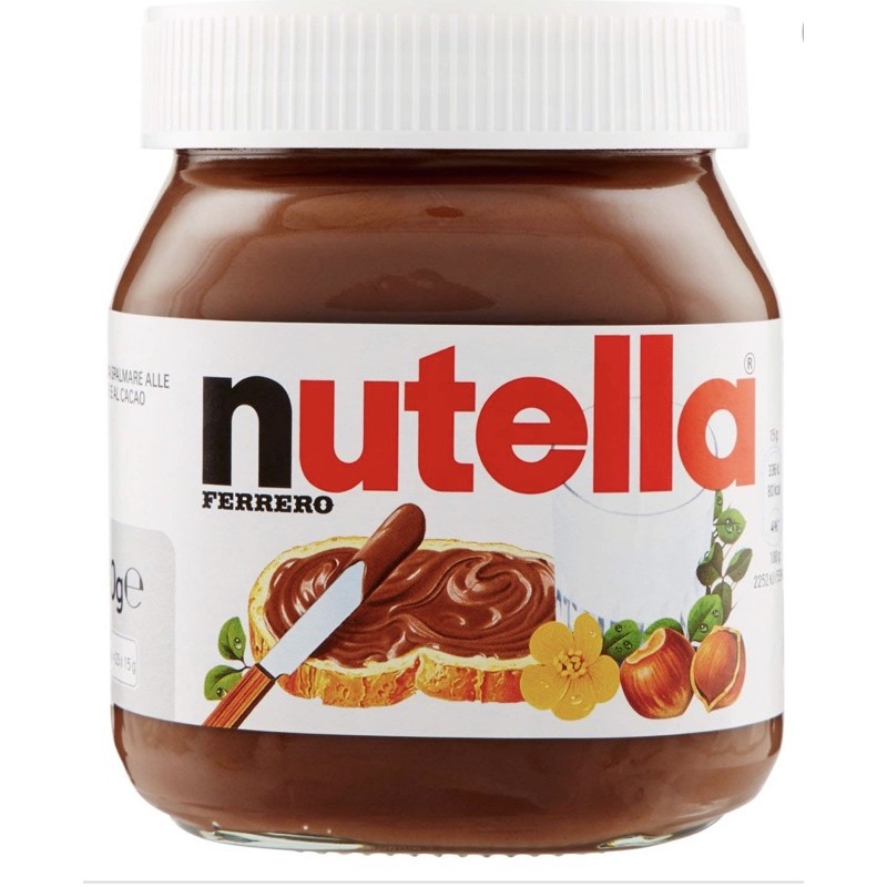 Nutella Hazelnut Spread with Cocoa 200g//400g FREE SHIPPING FREE Wooden Spoon