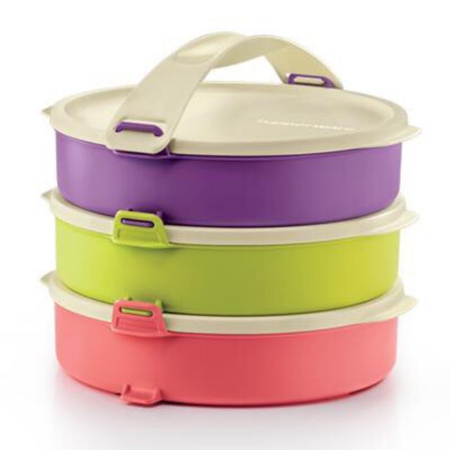 Tupperware Round Click To Go | Shopee Malaysia