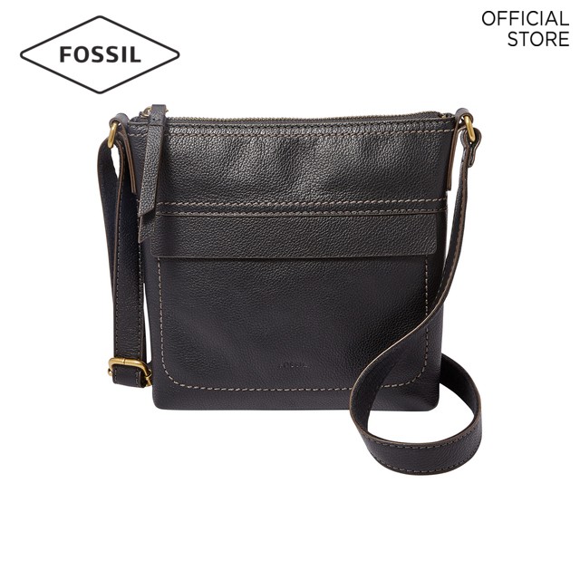 fossil black crossbody handbag