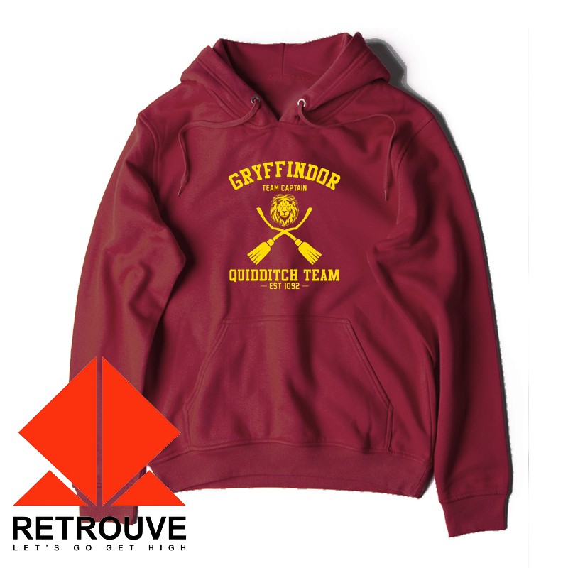 gryffindor quidditch hoodie