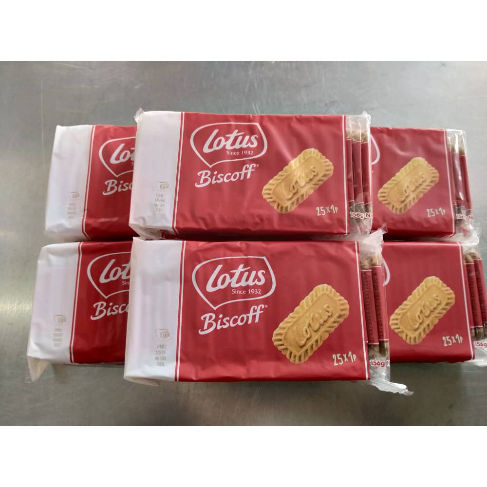 Lotus Biscoff The Original Caramelised Biscuit 156g Shopee Malaysia