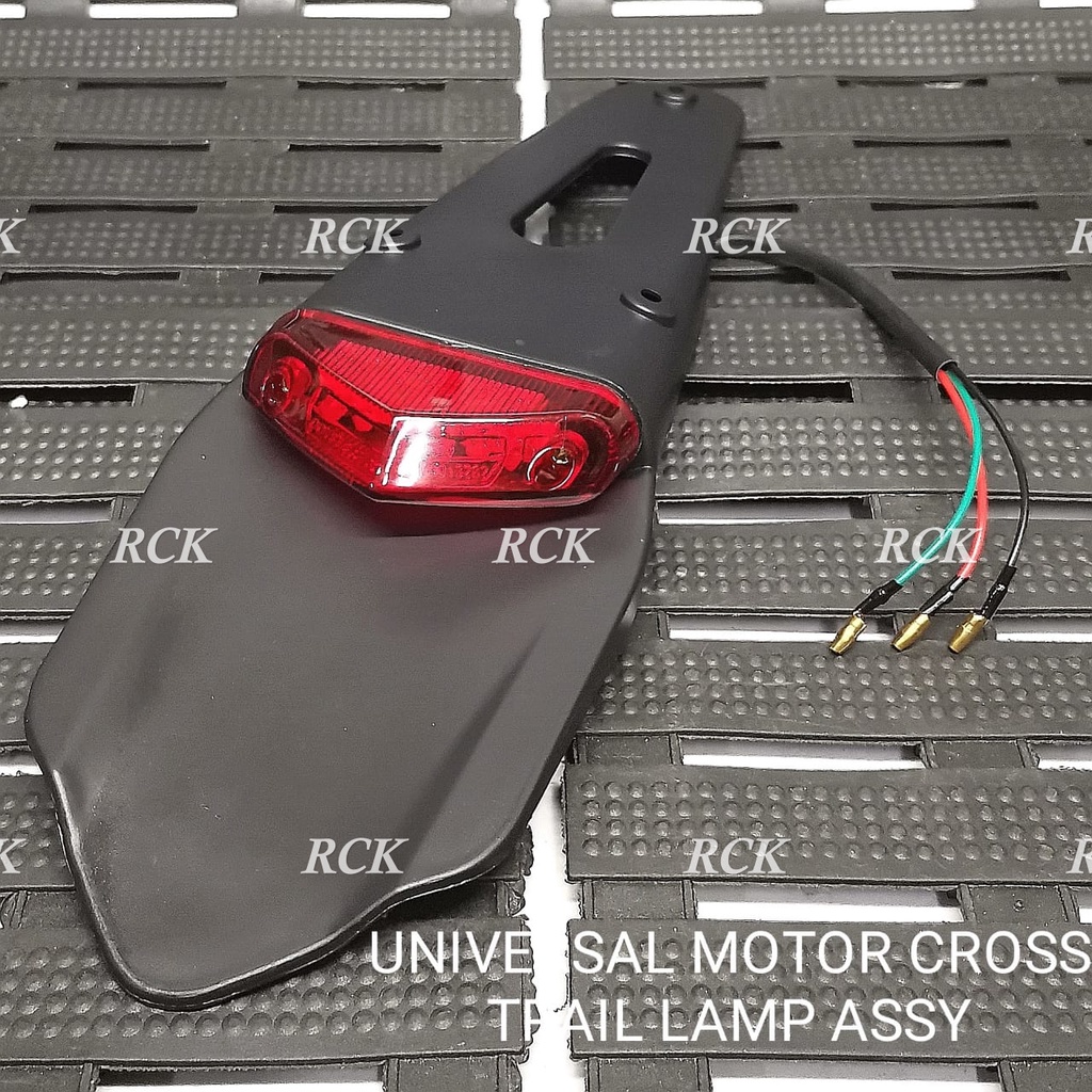 UNIVERSAL MOTOCROSS/CUBCROSS/OFFROAD/SCRAMBLER DIRTBIKE REAR TAIL LAMP