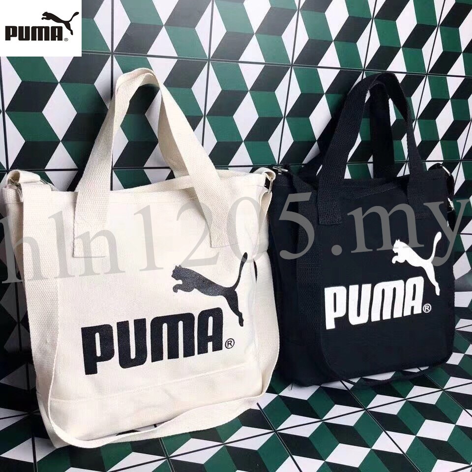 puma shoulder bag white