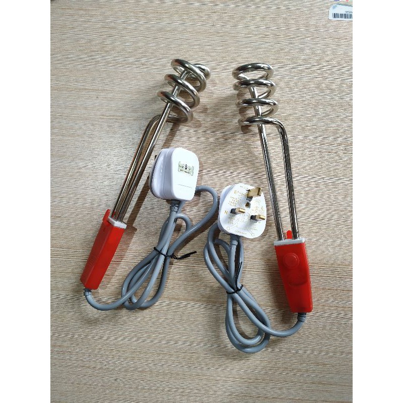 Portable Immersion Heating Element Boiling Water 3 Pin Plug Easy And