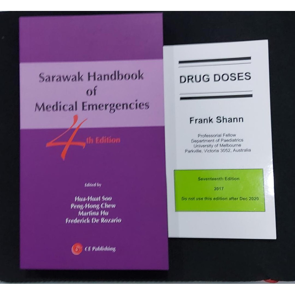 (READY STOCK) Sarawak Handbook of Medical Emergencies 4th Edition