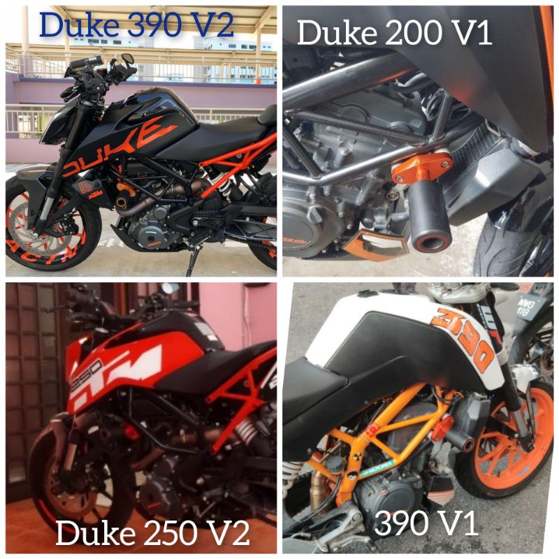 KTM DUKE V1 & V2 FRAME SLIDER KTM SLIDER (KTM DUKE 200 / 250 / 390