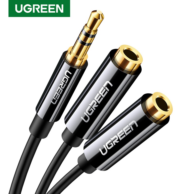 UGREEN Audio Stereo Y Splitter Cable - 2 Ports (3.5mm) | Shopee Malaysia