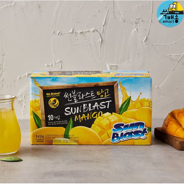 No Brand Korea Best Sun Blast Mango Juice 200ml X 10 Shopee Malaysia