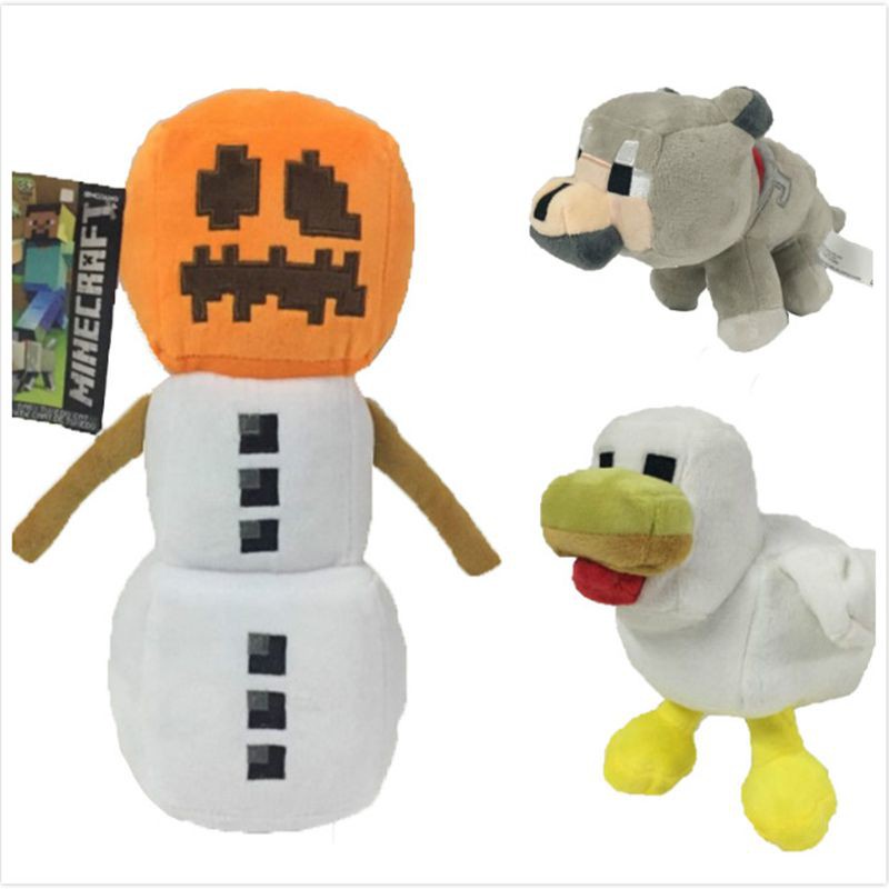 minecraft chicken plush toy