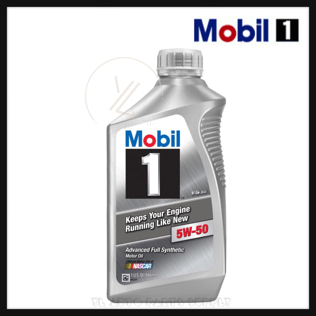 MOBIL 1 5W50 APISN Fully Synthetic Engine Oil ( 1QT/946ml ) Dexos