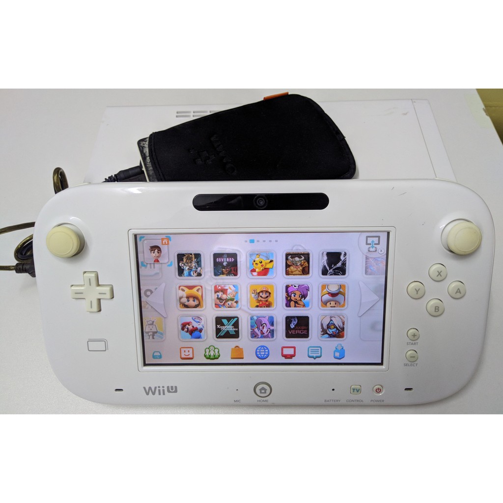 Preowned Nintendo Wii U WiiU with preloaded games Shopee Malaysia