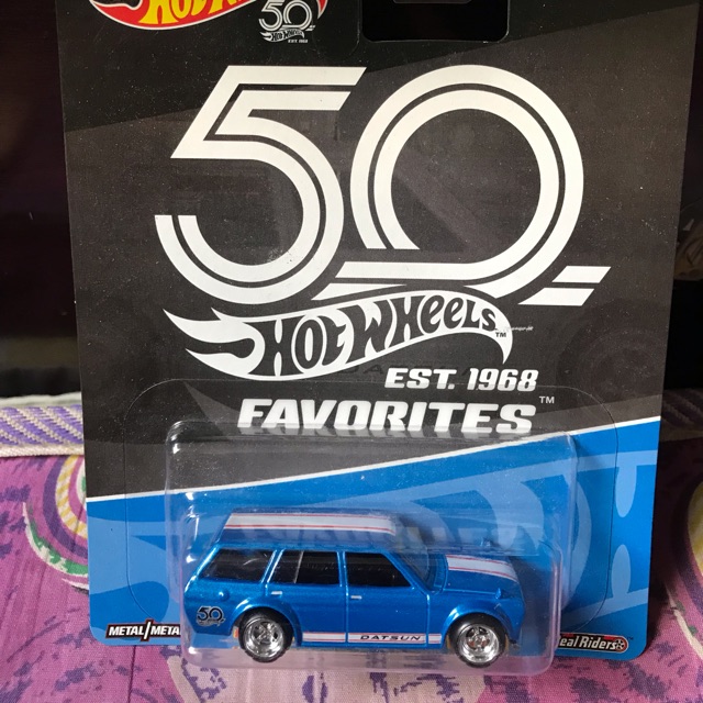 hot wheels datsun 510 wagon 50th