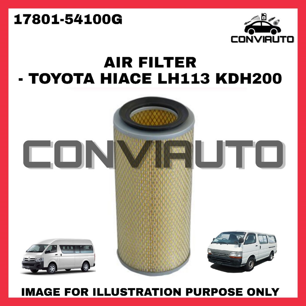 TOYOTA HIACE LH113 KDH200 AIR FILTER 17801 54100 Shopee Malaysia