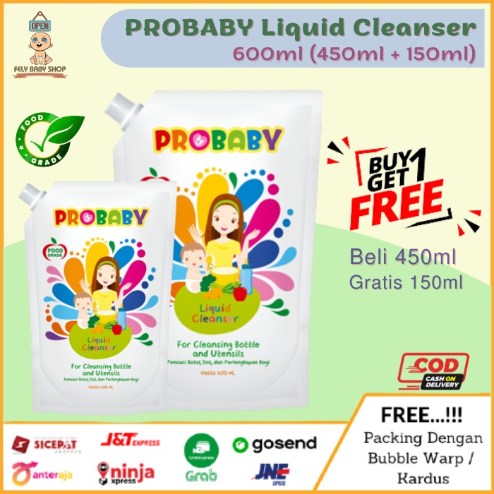 Probaby Liquid Cleanser Soap Food Grade 450ml Shopee Malaysia