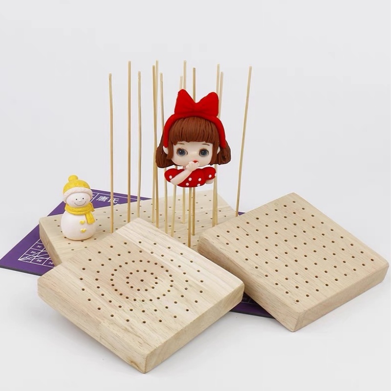 Air Dry Clay Drying Base Wooden Base For Clay Drying, Support Shaping