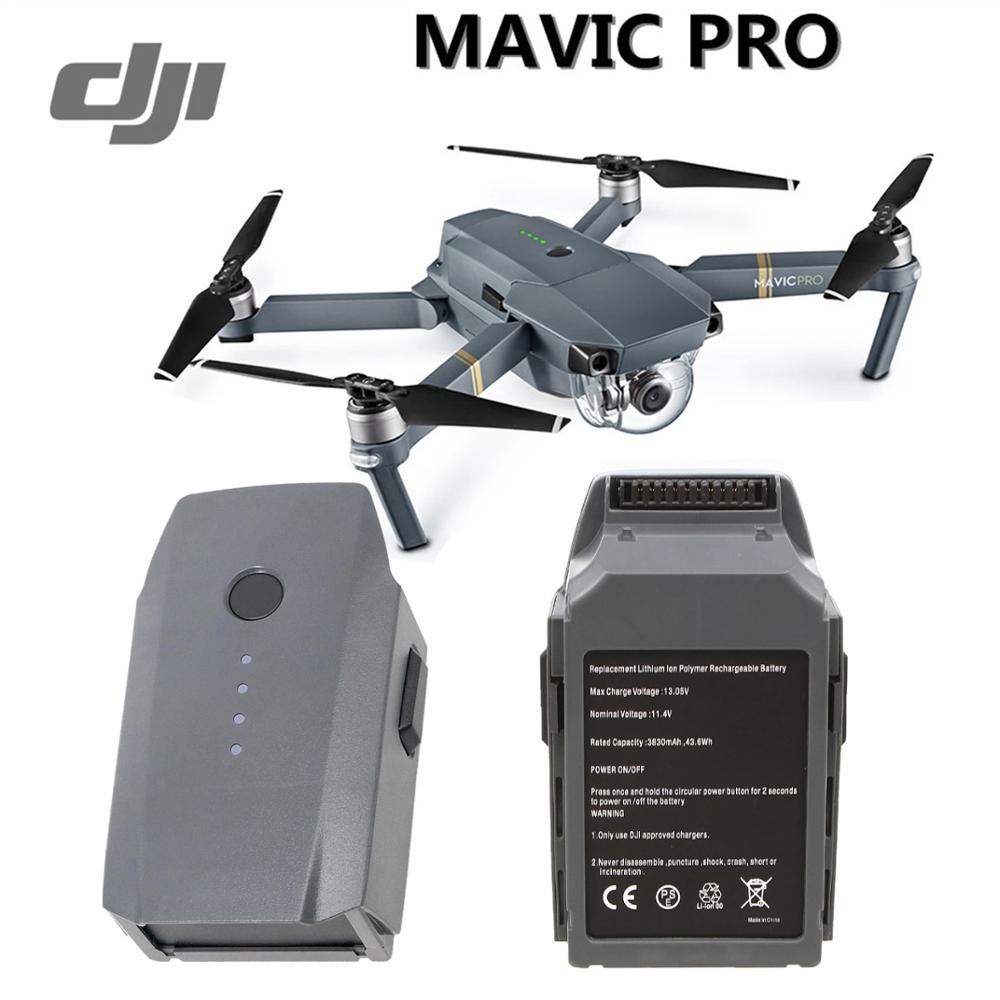 3830mAh 11.4V Intelligent Flight LiPo Battery For DJI Mavic Pro & Platinum Drone 