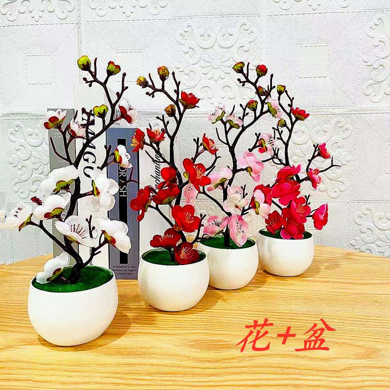 POKOK BUNGA SAKURA HIASAN ARTIFICIAL FLOWER POT DECORATION Shopee