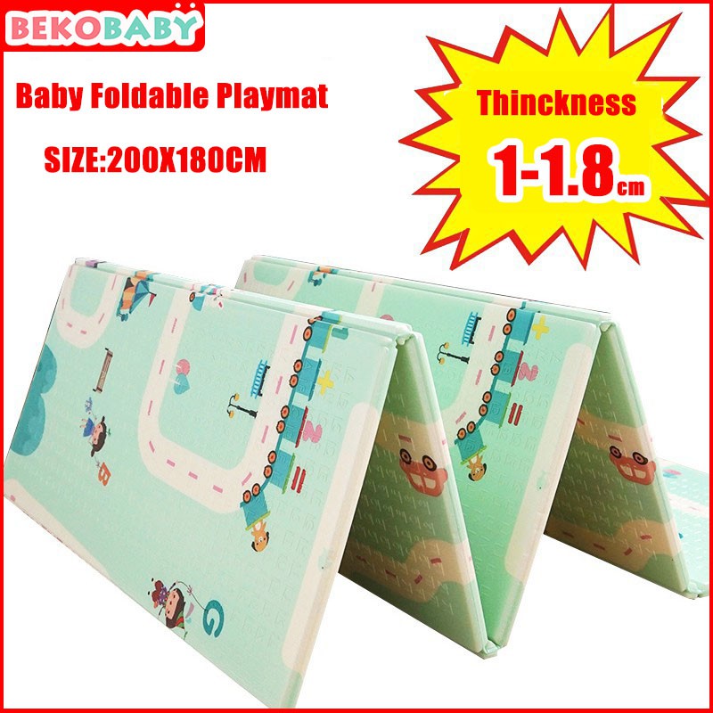 1 1 8cm Thickness Baby Play Mat Xpe Baby Carpet Floor Mats