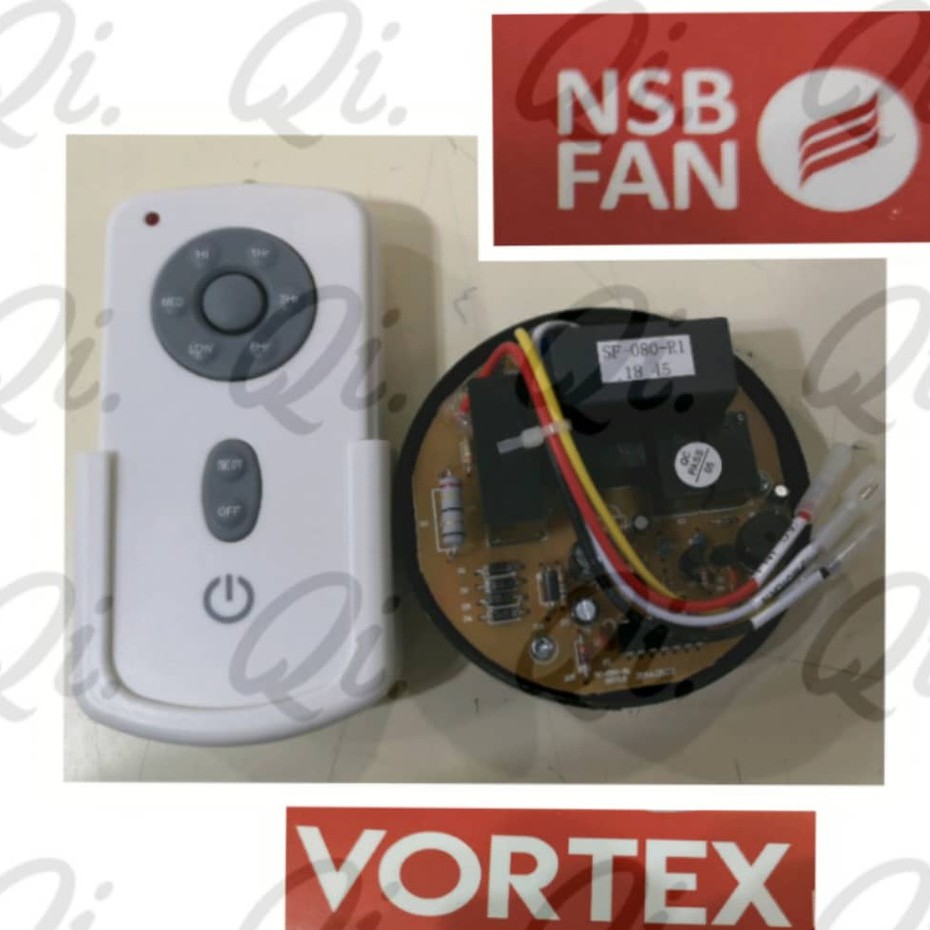 NSB VORTEX CEILING FAN RECEIVER/PCB/REMOTE CONTROL Shopee Malaysia