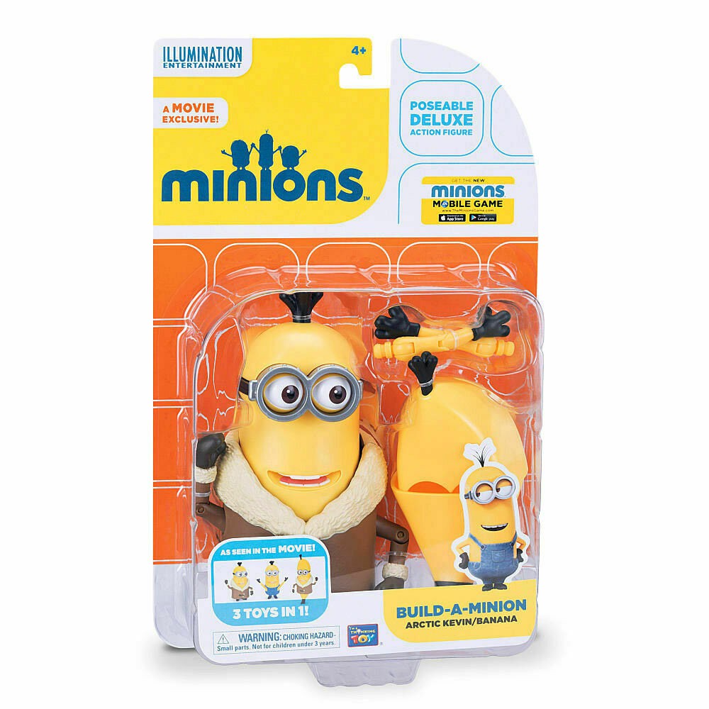 THINKWAY TOYS [ORIGINAL] ILLUMINATION ENTERTAINMENT MINION BUILD-A ...