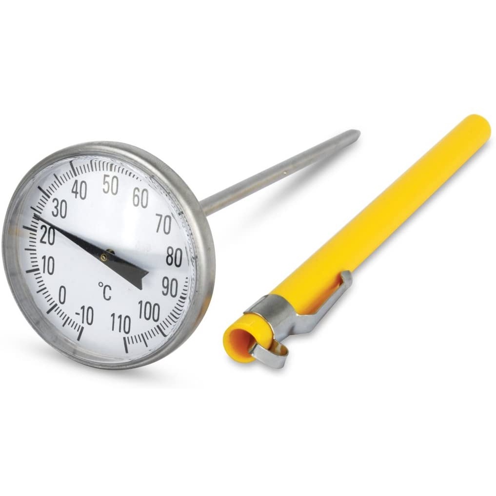 Thermometer - Pocket Dial Analog with Holder,  Ø25mm, -10 /110°C