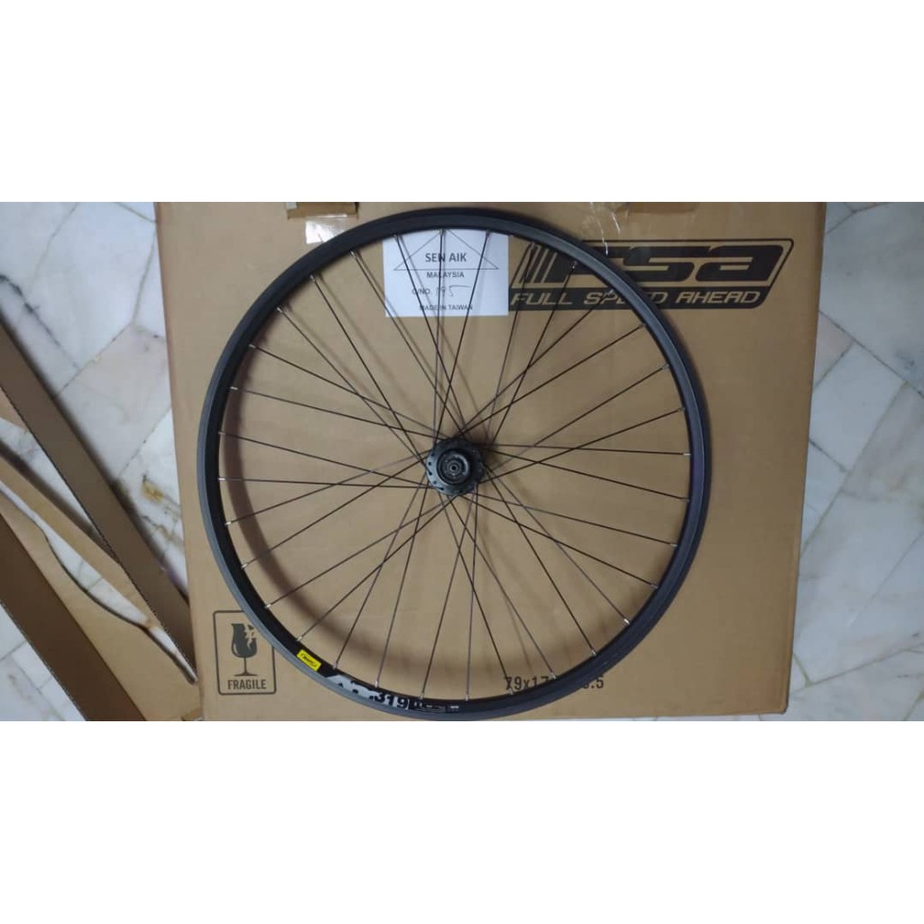 mavic wheelset xm319 disc 29