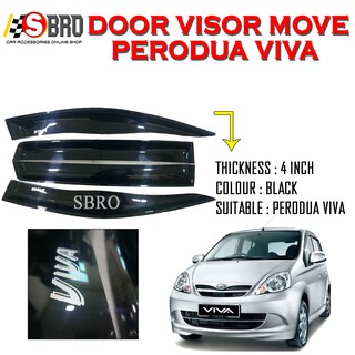 Proton Saga Magma / Iswara /Saga 2 Door Visor Move Big 4 