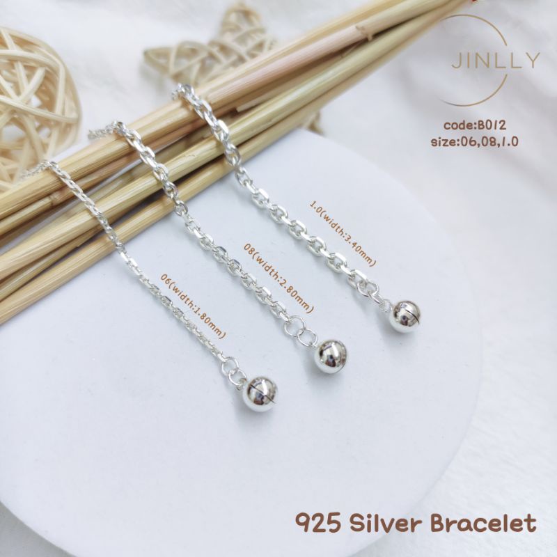 990&925纯银万字手链&脚链(bracelet/anklets Silver 925 or 990)*Rantai tangan/Rantai kaki perak