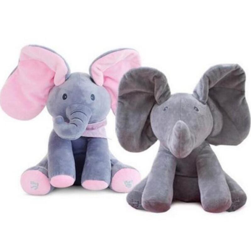 flappy elephant baby toy