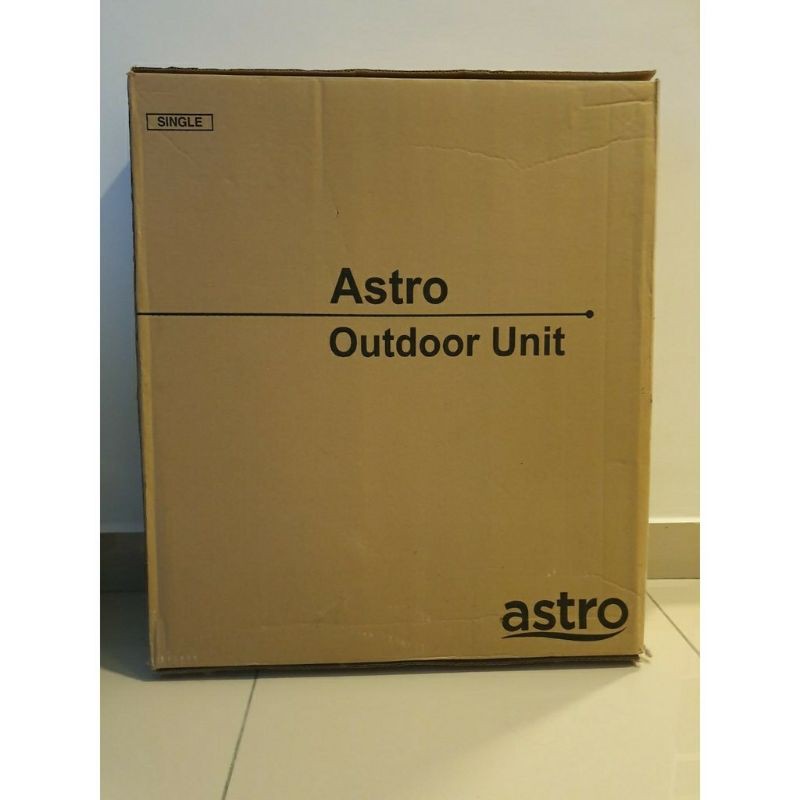 SATELLITE DISH/PIRING ASTRO 65CM - FULL SET (CABLE)