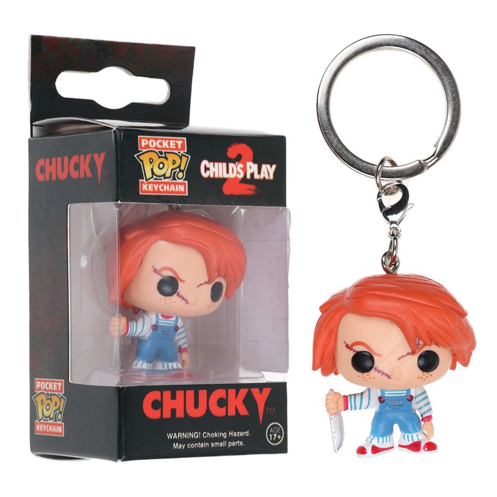 chucky funko pop keychain