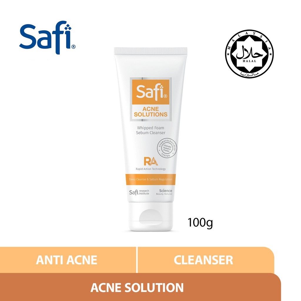 Safi Acne Solution Whipped Cleanser 100g