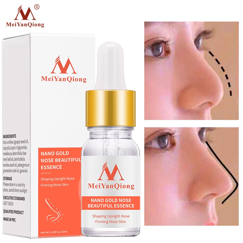 MeiYanQiong Nano Golden Nose Beautiful Essential Nose Care Bone Remover ...