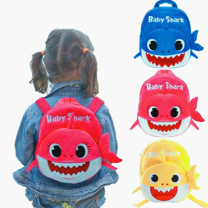 baby shark book bags