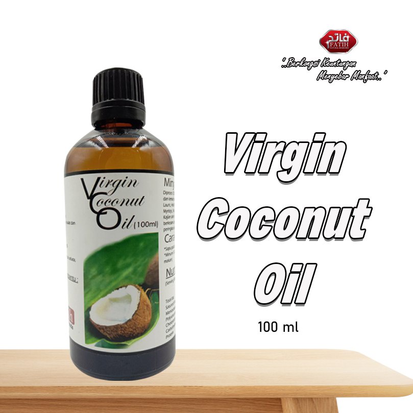 Virgin Coconut Oil ~ VCO Minyak Kelapa Dara100 ml